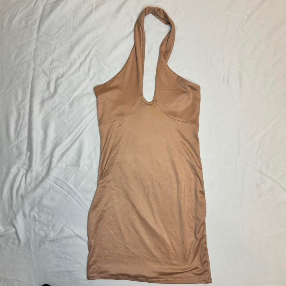 Nude Charlotte Russe Halter Top